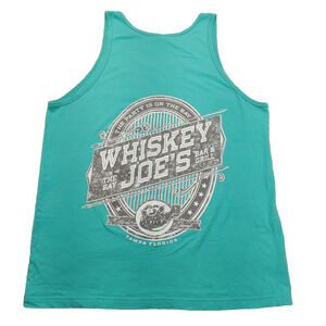 Whisky Joe's Sleeveless Tank Top T-Shirt M Tampa Florida Gator On The Bay